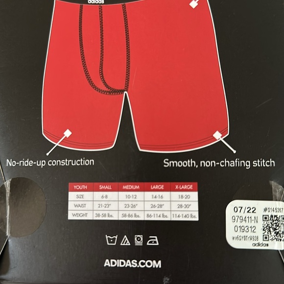 Adidas Aeroready boys 4 pack boxer briefs - Picture 10 of 11